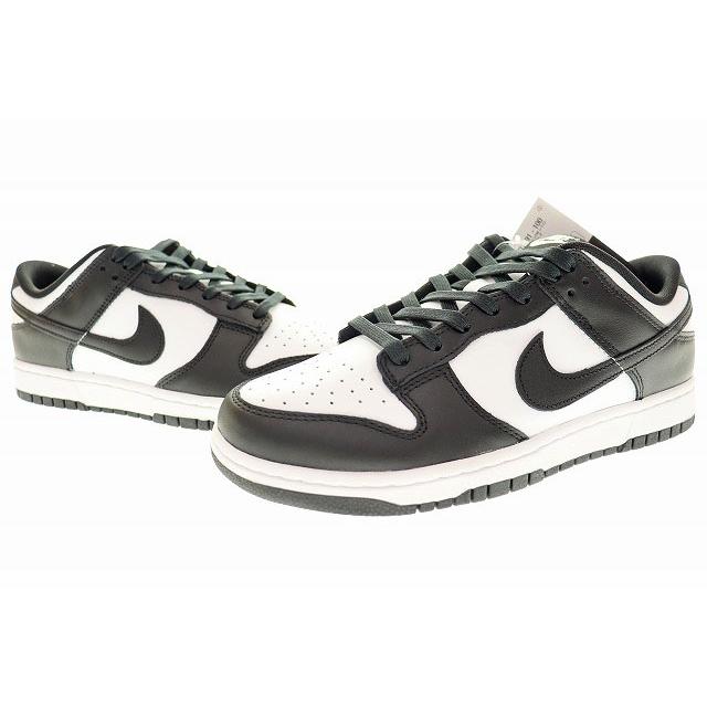 エバニュー 未使用品 ナイキ NIKE DUNK LOW RETRO BLACK WHITE 2022