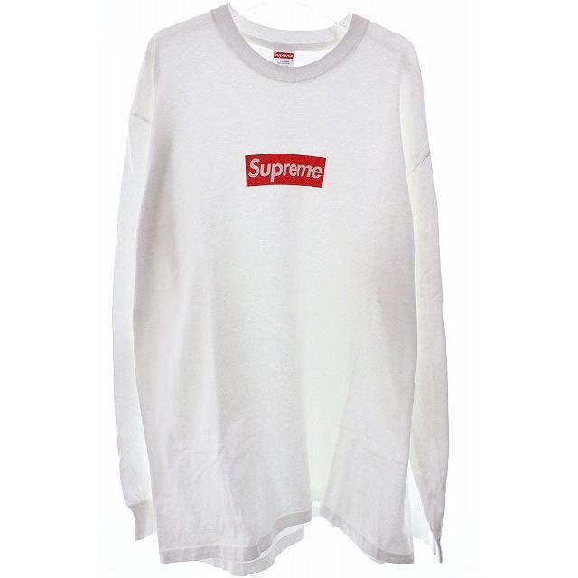 Supreme box logo ロンt-