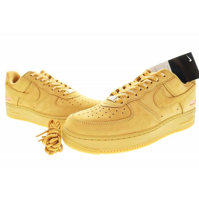 NIKE supreme エアフォース1 ウィート 27.5cm | www.jarussi.com.br