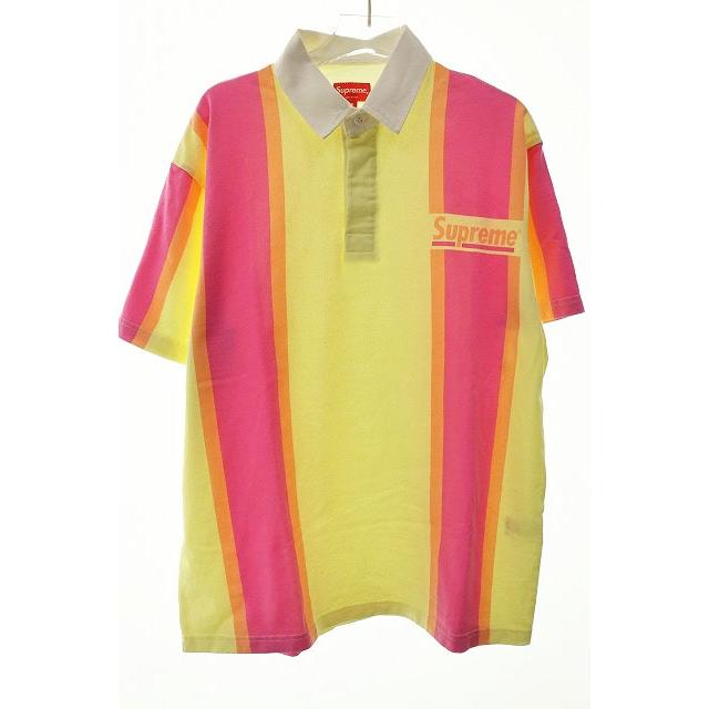 シュプリーム SUPREME 21SS Stripe S/S Rugby Shirt ストライプ