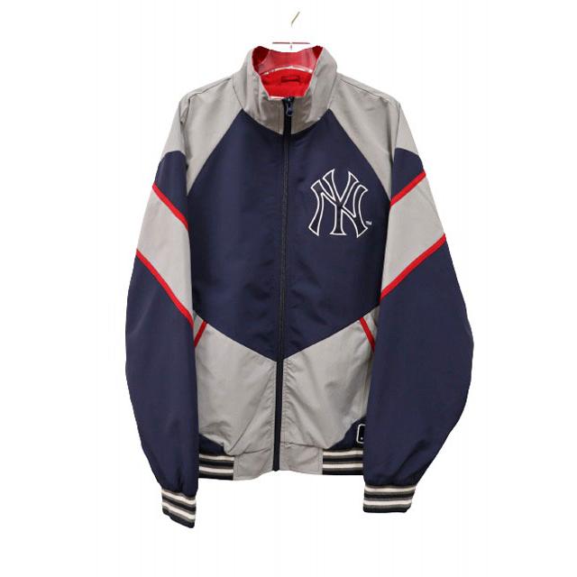シュプリーム SUPREME 21AW New York Yankees Track Jacket Navy