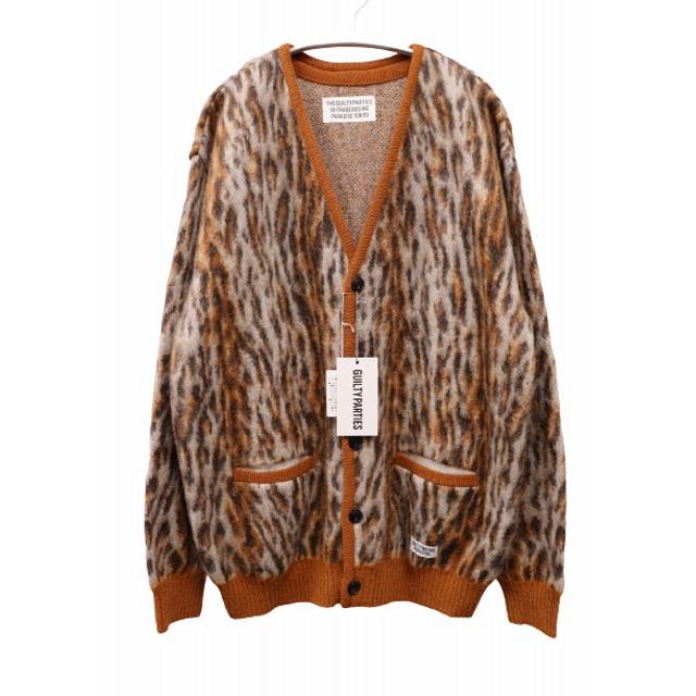 WACKO MARIA ワコマリア22AW レオパード モヘアカーディガン