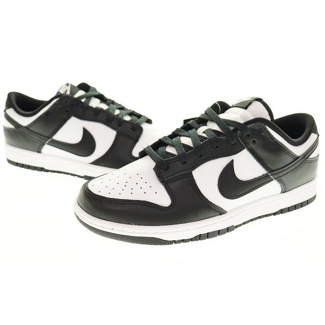 ナイキ NIKE DUNK LOW RETRO WHITE BLACK 2022 26.5cm PANDA DD1391