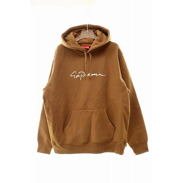 SUPREME 18AW Classic Script Hooded Sweatshirt