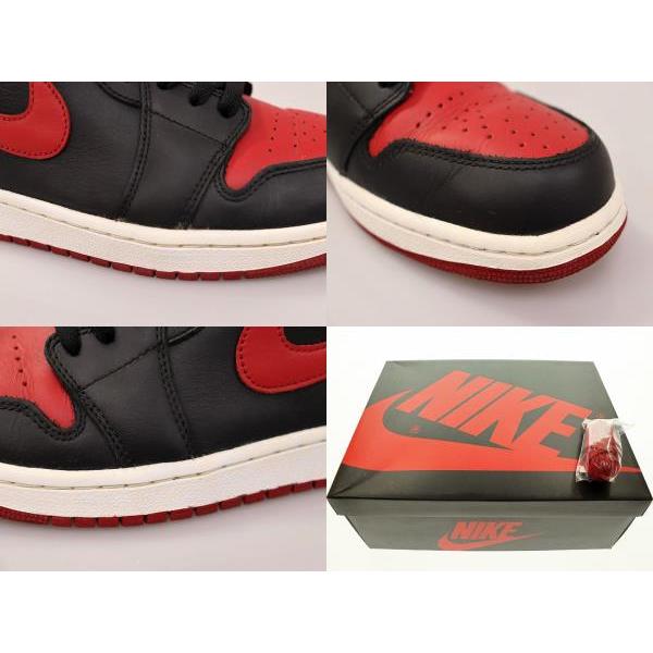 NIKE ナイキ AIR JORDAN 1 RETRO HIGH OG BRED 2013 29cm 555088-023  