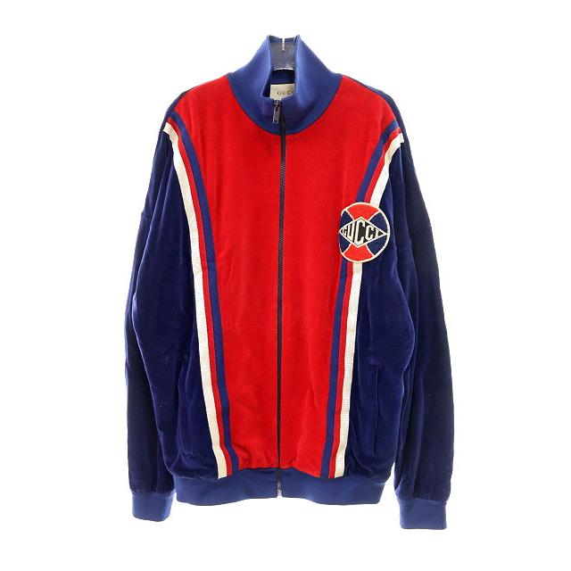 GUCCI グッチ 19SS ベロア ベルベット トラックジャケット 545658 