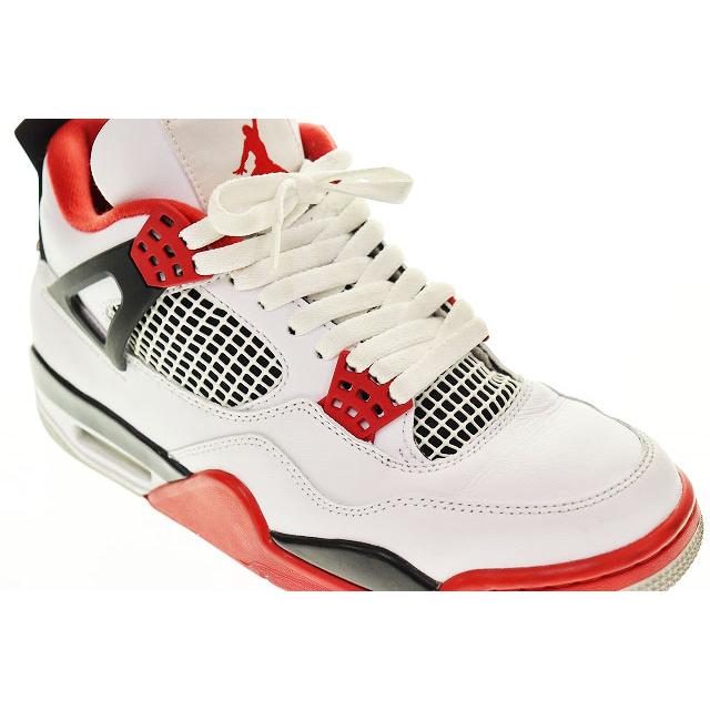 ナイキ NIKE AIR JORDAN 4 RETRO Fire Red 26cm DC7770-160 エア ジョーダン ファイアレッド 【ブランド古着ベクトル】240201 メンズ｜vectorpremium｜06