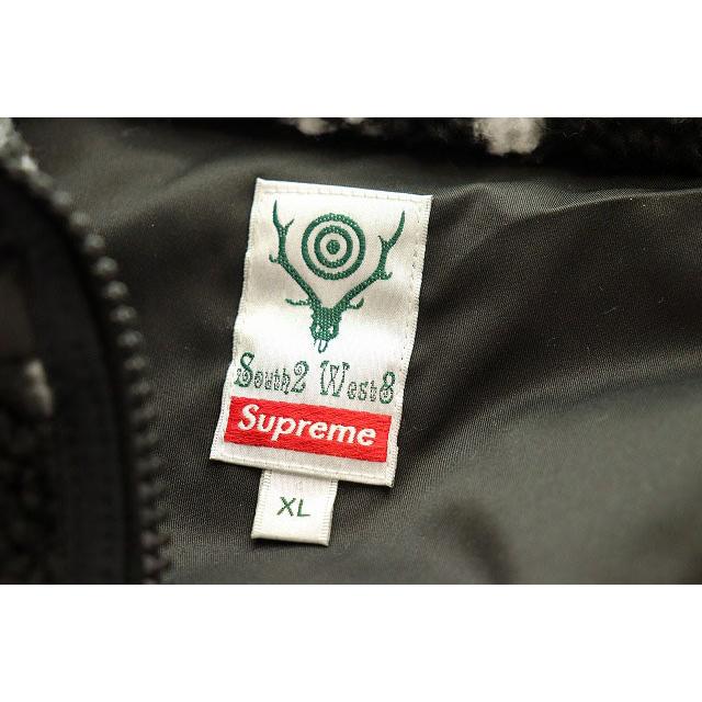 シュプリーム SUPREME SOUTH2 WEST8  21SS Fleece Jacket フリースジャケットXL【ブランド古着ベクトル】240210☆AA★ メンズ｜vectorpremium｜05