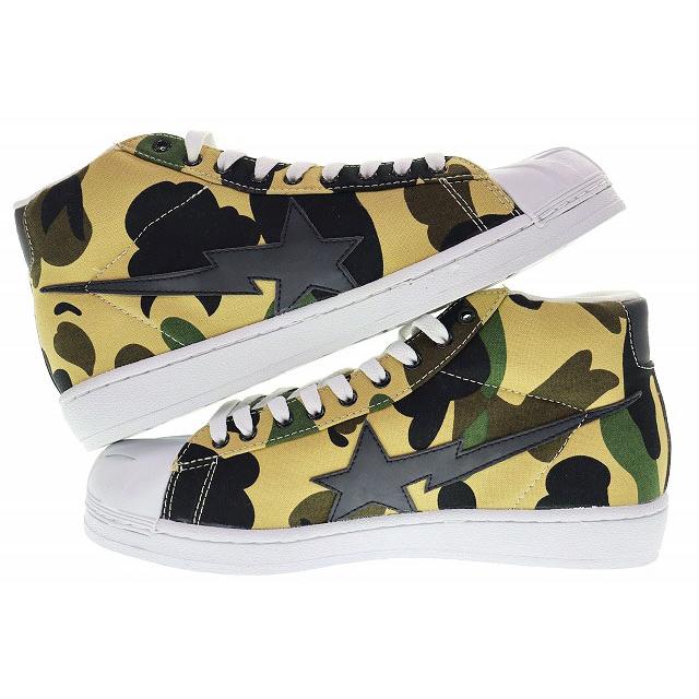 A BATHING APE BAPE STA カモフラージュシューズ 24センチ