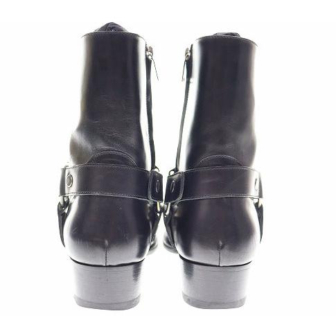 サンローラン パリ SAINT LAURENT PARIS Wyatt Harness Ring Boots 27cm AQS001000 ワイアット ハーネス リング ブーツ レザー240226 ☆AA｜vectorpremium｜05