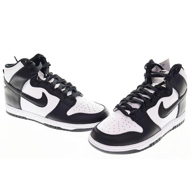 ナイキ NIKE DUNK HI RETRO CHAMPIONSHIP WHITE 2023 26.5cm PANDA