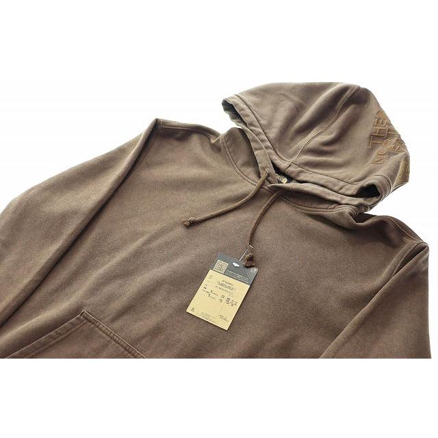 シュプリーム SUPREME × THE NORTH FASE 22AW PIGMENT PRINTED HOODED SWEATSHIRT BROWN M ザ ノースフェイス スウェット パーカー240409｜vectorpremium｜03