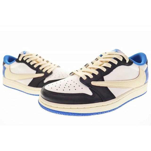 ナイキ NIKE AIR JORDAN 1 LOW OG SP TRAVIS SCOTT FRAGMENT 2021 24.5 