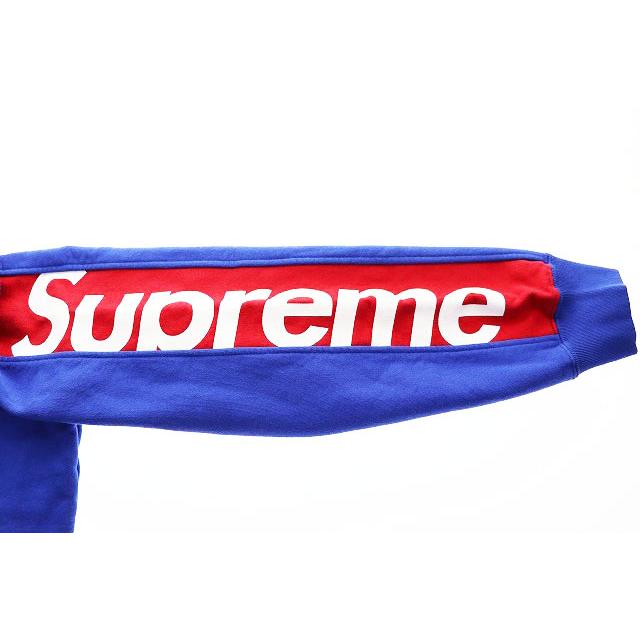 Supreme シュプリーム SUPREME 18SS SIDELINE HOODED SWEATSHIRT BLUE  