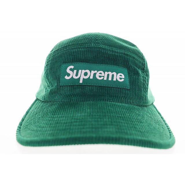 シュプリーム SUPREME 23AW CORDUYROY CAMP CAP GREEN コーデュロイ キャンプ キャップ グリーン ボックス ロゴ 【ブランド古着ベクトル】2｜vectorpremium｜02