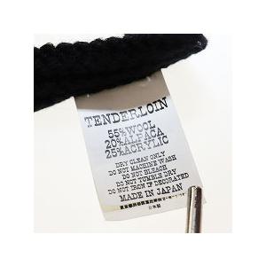 テンダーロイン TENDERLOIN T-STOLE C BLACK マフラー ストール タグ  