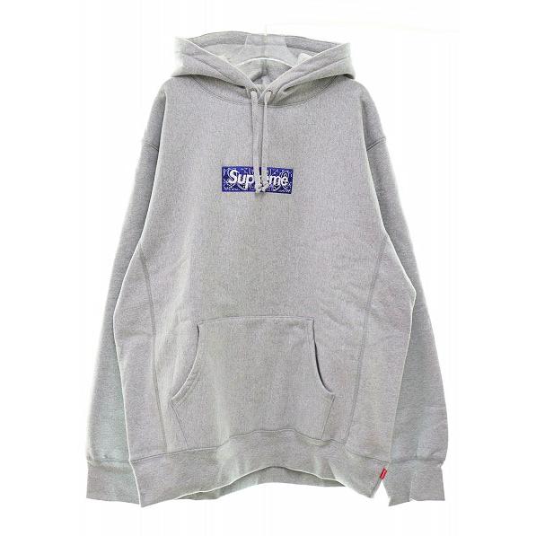 Supreme シュプリーム SUPREME 19AW BANDANA BOX LOGO HOODED Supreme シュプリーム SUPREME 19AW BANDANA BOX LOGO HOODED