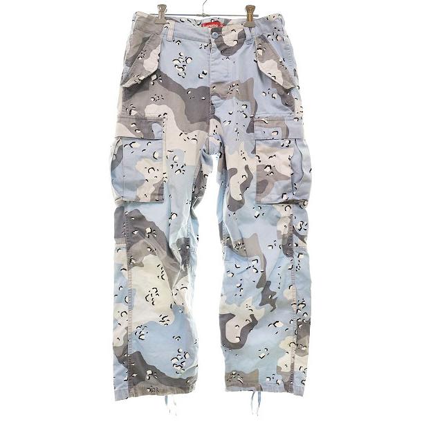 Supreme カーゴパンツ Blue Chocolate Chip Camo