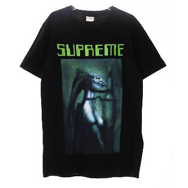 シュプリーム SUPREME 14AW H.R.GIGER BIOMECHANOID TEE BLACK M 