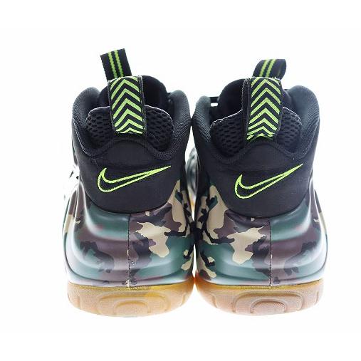 ナイキ NIKE AIR FOAMPOSITE PRO PRM LE GREEN CAMO 28.5cm 587547-300  