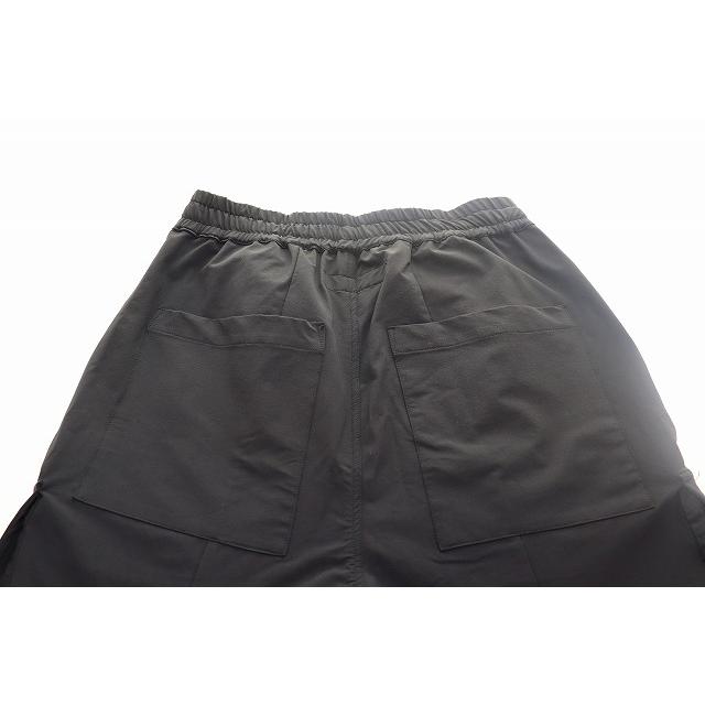 A.F ARTEFACT/サルエルクロップドパンツ/コーティング/黒ブラック2 A.F ARTEFACT/サルエルクロップドパンツ/コーティング/黒ブラック2