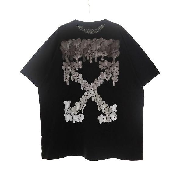 オフホワイト OFF WHITE BACK PRINT TEE M OMAA038S21JER003 オフホワイト OFF WHITE BACK PRINT TEE M OMAA038S21JER003