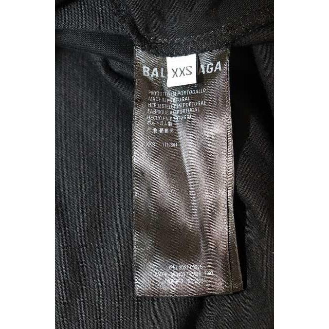 BALENCIAGA バレンシアガ 21SS CAPS DESTROYED HOODIE BLACK XXS