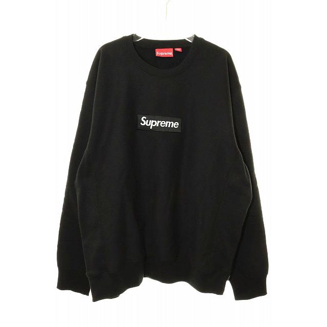 Supreme（シュプリーム） SUPREME 18AW BOX LOGO CREWNECK XL BLACK