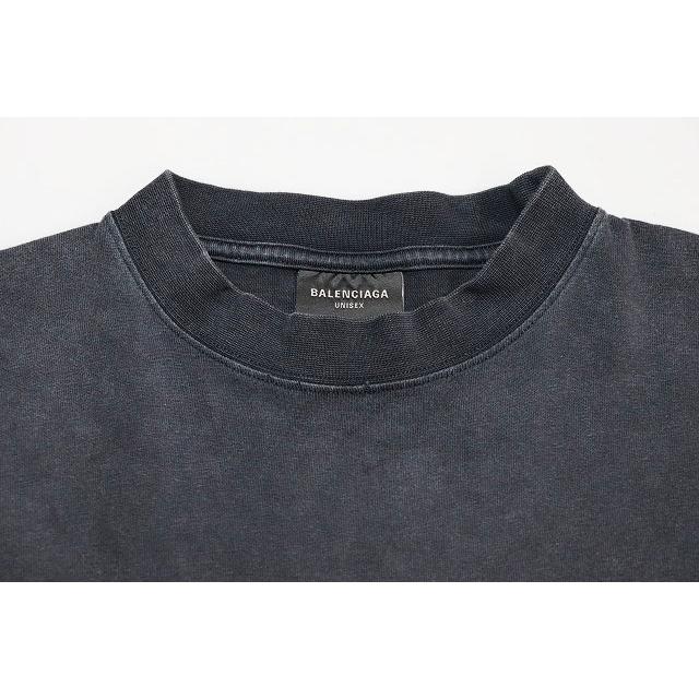 BALENCIAGA バレンシアガ XXXL ロングスリーブ Tシャツ ブラック