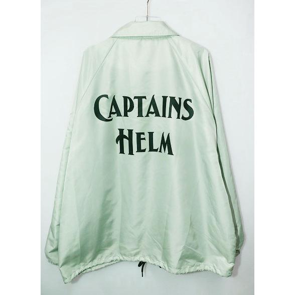 CAPTAINS HELM LOGO COACH JKT DUSTYMINT L キャプテンズ ヘルム 