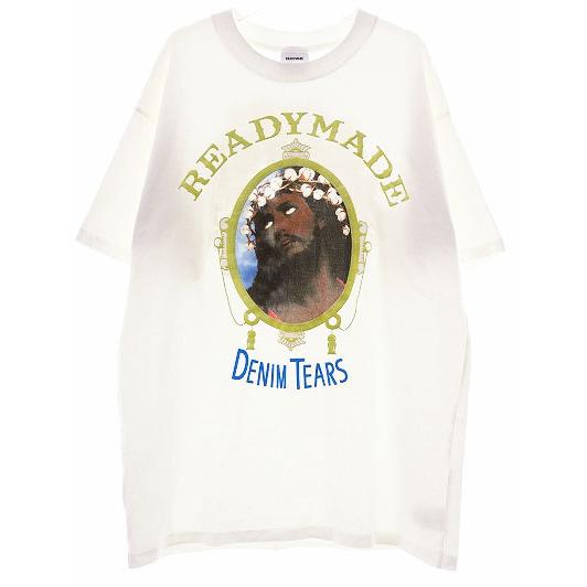 22SS READYMADE × DENIM TEARS COTTON WREATH TEE WHITE Lサイズ 