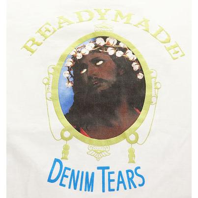 22SS READYMADE × DENIM TEARS COTTON WREATH TEE WHITE Lサイズ 
