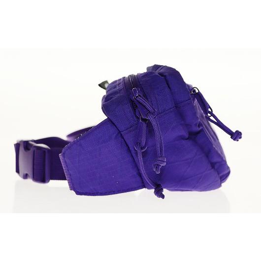 シュプリーム SUPREME 18AW WAIST BAG PURPLE ウエストバッグ ナイロン  