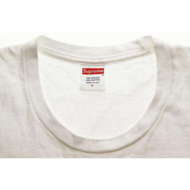Supreme（シュプリーム） SUPREME 24SS PINLINE TEE L WHITE ピン