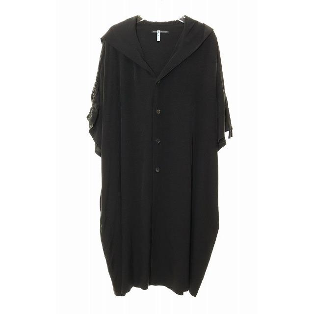 ヨウジヤマモト YOHJI YAMAMOTO B 19SS LONG SHIRT BLACK SIZE 2 NH 