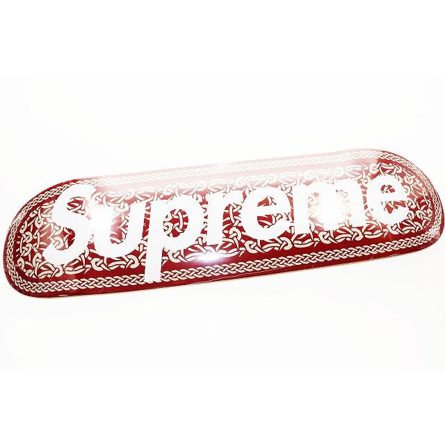SUPREME シュプリーム 21AW Celtic Knot Skateboard Deck ケルティックノットスケートボードデッキ スケボー 板 レッド×ブラック Supreme（シュプリーム） SUPREME 21AW Celtic Knot Skateboard Red