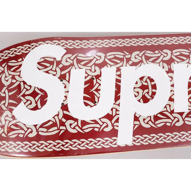 Supreme（シュプリーム） SUPREME 21AW Celtic Knot Skateboard Red 