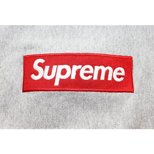 Supreme 16AW BOX LOGO HOODED SWEATSHIRT HEATHER GREY Sサイズ  