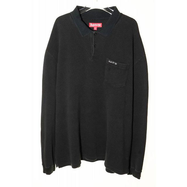 SUPREME Thermal L/S Polo Shirt サーマルポロシャツ