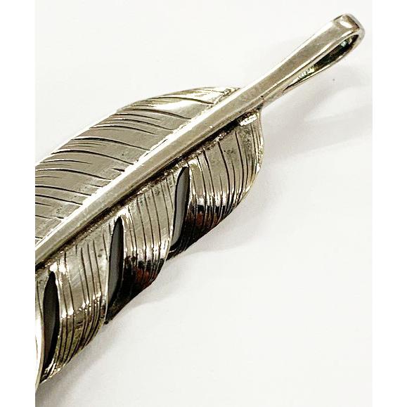 ワシミタロウ 鷲見太郎 L OLD FEATHER 02 S K18 EAGLE METAL オールド  