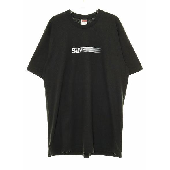 Supreme シュプリーム SUPREME 23SS MOTION LOGO TEE BLACK Lサイズ  