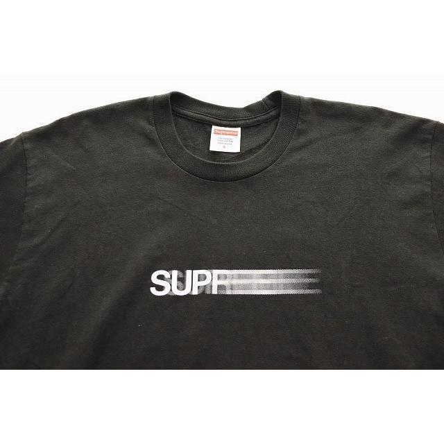 Supreme シュプリーム SUPREME 23SS MOTION LOGO TEE BLACK Lサイズ 