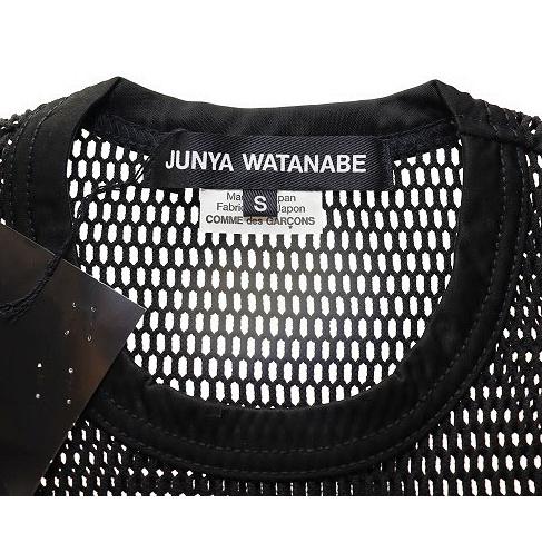 ジュンヤワタナベ JUNYA WATANABE 23AW MESH LONG T-SHIRT BLACK ジュンヤワタナベ JUNYA WATANABE 23AW MESH LONG T-SHIRT BLACK