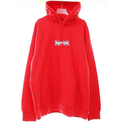 Supreme シュプリーム SUPREME 19AW BANDANA BOX LOGO HOODED