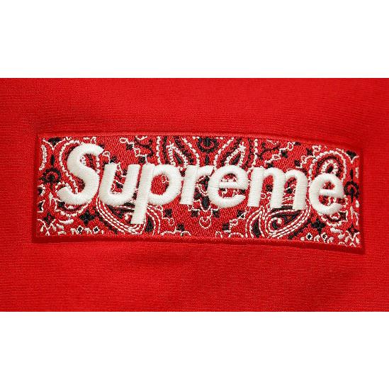 Supreme シュプリーム SUPREME 19AW BANDANA BOX LOGO HOODED