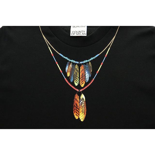 マルセロバーロン マルセロブロン MARCELO BURLON FEATHERS NECKLACE