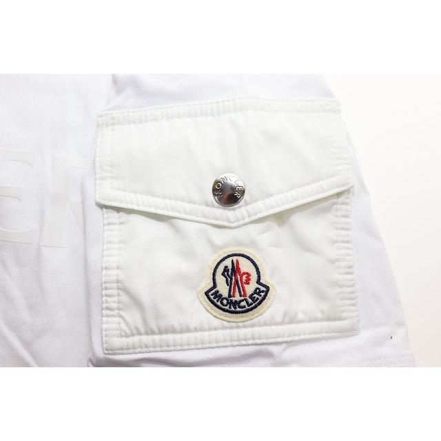 MONCLER モンクレール SS TSHIRT WHITE L 8C00054 8390T