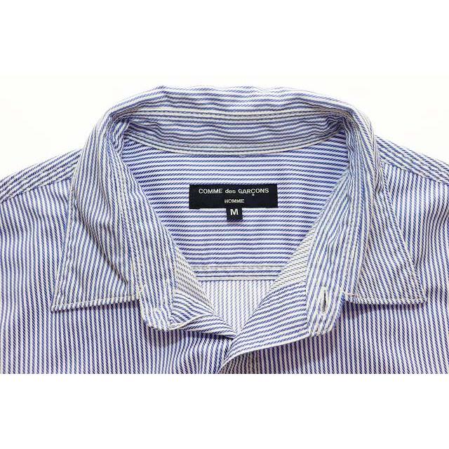 コムデギャルソンオム COMME des GARCONS HOMME 異素材 切替 シャツ 