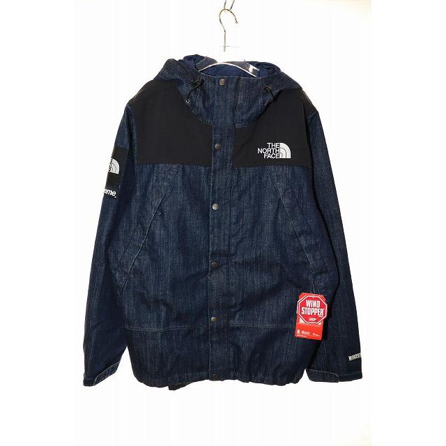シュプリーム SUPREME × THE NORTH FACE 15SS DENIM DOT SHOT JACKET L 