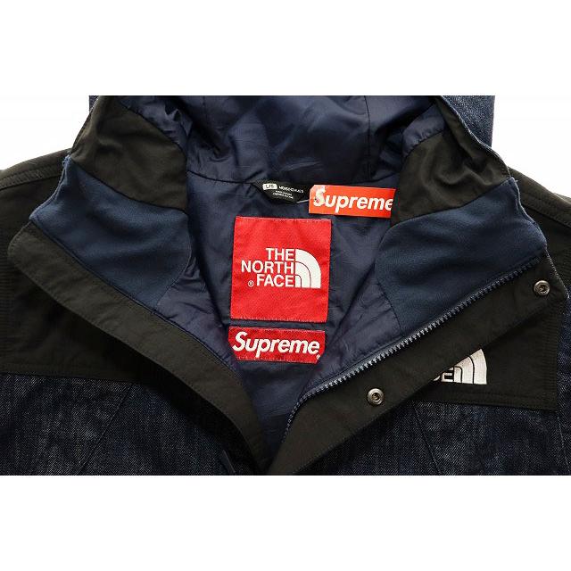 シュプリーム SUPREME × THE NORTH FACE 15SS DENIM DOT SHOT JACKET L 